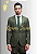 Terno slim verde Oliva costume - Imagem 2