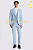 Terno slim Azul bebe com colete - Imagem 3