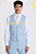 Terno slim Azul bebe com colete - Imagem 5
