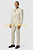 Costume de Terno Slim Bege claro areia lapela pick label - Imagem 4