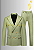 Terno Slim Transpassado Verde Musgo - Imagem 3