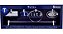 KIT ACESSÓRIO 5 PEÇAS METAL CROMADO 9010 STAND TALITA - Imagem 1