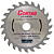 LAMINA DE SERRA CIRCULAR P/MADEIRA 24 D CORTAG 110x20mm COD 60864 - Imagem 1