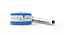CHUVEIRO ENERBANHO 4T 220v 6800w K3402-E/A4 AZUL COM BRAÇO - Imagem 1