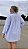 CONJUNTO CAMISA E SHORTS LISTRAS AZUL - Imagem 5