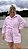 CONJUNTO CAMISA E SHORTS LISTRAS ROSA - Imagem 2