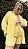 CONJUNTO CAMISA E SHORTS  AMARELO MANTEIGA - Imagem 2