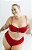 CALCINHA CONFORT BICOLOR VERMELHO PLUS SIZE - Imagem 3