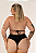 CONJUNTO BIQUÍNI CORTININHA PRETO PLUS SIZE - Imagem 2