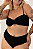 CALCINHA CONFORT BICOLOR BLACK PLUS SIZE - Imagem 1