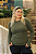 CAMISA TERMICA PELUCIADA ADULTO VERDE MILITAR - Imagem 1