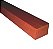 Perfil de Silicone Vermelho Semirrígido 50 Shore A 9mmx12mm 240 ºC Metro - Imagem 1