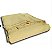 Cortina Antichama Solda Splash 5,00m x 1,20m x 2mm Tecido de Fibra Aramida - Imagem 1