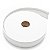 Rodapé de EVA Branco Frisado Autocolante - 5mm x 50mm x 10 metros - Imagem 1