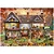 Puzzle 1000 pecas Casa do Outono - Imagem 2