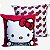 ALMOFADA FIBRA VELUDO 40X40CM HELLO KITTY  Ean :7908623023587 - Imagem 1