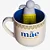 CANECA 350ML C/INFUSOR P/ CHA MAE AZULEJO  Ean :7908623005323 - Imagem 1