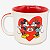 CANECA TOM 350ML MICKEY E MINNIE NAMORADOS  Ean :7908623021781 - Imagem 1