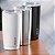COPO TERMICO DE ACO INOX PAREDE DUPLA C/TAMPA BRANCO 600ml - Imagem 4