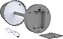 LUMINARIA DE MESA LED 3 TONS RADIANCE CINZA PLASTICO LYOR - Imagem 3