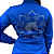 Camisete Ml Fem Apache Strass Azul Royal - Mod. Cavalo - Imagem 1