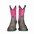 Bota Texana Mexicana Infantil - Café/Pink Ref. 12-618 - Imagem 1