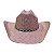 Chapéu de Lona Malboro Fio Rosa Ref. 23000 C/ Strass  - Dallas - Imagem 1