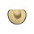 Chapéu de Palha Ref. 041 - Caranda Comum c/ Viés - Imagem 1