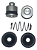Reparo Do Cilindro De Roda Traseiro 25.40mm Mb180 94/96 - Imagem 1