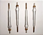 Kit Vela Aquecedora Caminhão Gmc 7.110 Motor 4hf1 (04 Peças) - Imagem 1