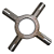 Cruzeta Para Diferencial Eixo Eaton - Gmc D16000 - Imagem 2