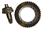 Coroa Pinhão 11x41 14mm Mbb Hl4 1113 1313 1318 2013/ 1214 - Imagem 1