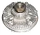 Embreagem Viscosa 6 Furos Borgwarner Vw Constellation - Imagem 2