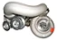 Turbina Bi-turbo Motor Compativel Hyundai Hd80 - Imagem 5