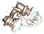 Turbina Bi-turbo Motor Compativel Hyundai Hd80 - Imagem 3