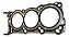 Junta Chapa Cabeçote Esquerdo Motor Sorento 3.5 Azera 3.3 V6 - Imagem 2