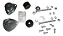 Kit Coxim Fixação Cabine Original Nova Daily Euro 3 Euro 5 - Imagem 2