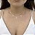 Colar de Prata Choker Corações - Imagem 2