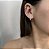 Brinco de Prata Ear Hook Gota - Imagem 2