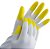 Luvas Antialérgica com Grip Antideslizante e Pontas dos Dedos Reforçadas Silk Touch Super Safety - Imagem 4