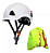 Capacete de Segurança Steelflex Falcon com suspenção para alpinismo - Imagem 1