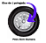 Roda Com Pneu E Câmara Para Carrinho Cargas 3.00/3.25-8 Metalosa - Imagem 2