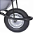 Roda Com Pneu E Câmara Para Carrinho Cargas 3.00/3.25-8 Metalosa - Imagem 1