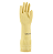 LUVA LÁTEX RANHURADA CANO LONGO SUPER LÁTEX SUPER SAFETY CA 37158 - Imagem 3