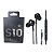 Fone de Ouvido s10 Plus HD Estereo - R$:15,00 - Imagem 1