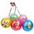 10 Un Bola De Vinil Com Cordão Mola 23cm Borracha Chaveiro Brinquedo R$:13,00 - Imagem 3