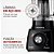 Liquidificador com Filtro Mondial L99 FB 500W 2.2L Preto 127V - R$:178,90 - Imagem 4