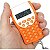 Calculadora kk-2201 Eletrônica Bolso  Bateria 4 Funções Cordão - R$:15,00 - Imagem 3