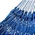 Rede de Dormir Jeans Life Azul com Preto - Basic - Imagem 2