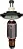 Stanley Conj. Rotor 127v P/ Lixadeira De Parede - 5140230-10 - Imagem 1